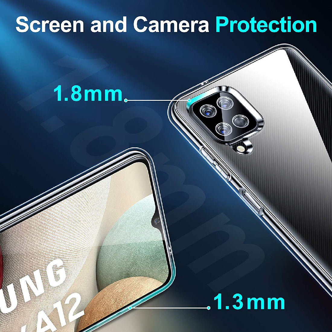 Clear Case for Samsung Galaxy A22 4G / F22 4G