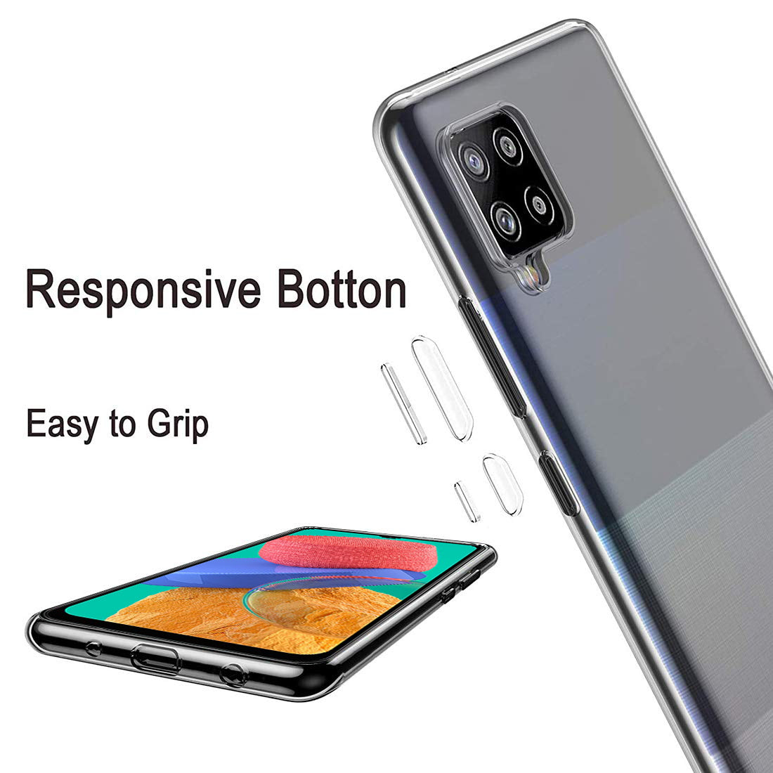 Clear Case for Samsung Galaxy M33 5G