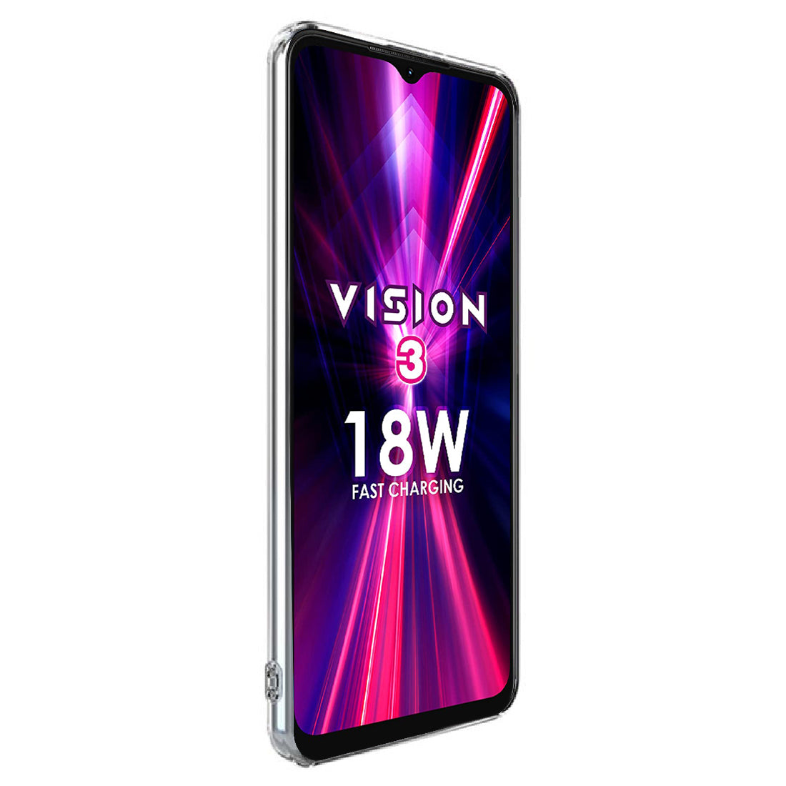 Clear Case for Itel Vision 3