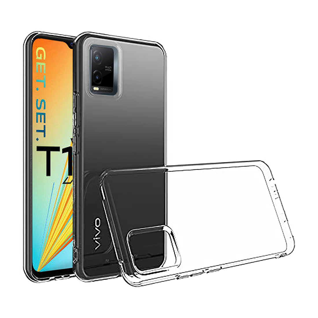 Clear Case for Vivo T1x 4G