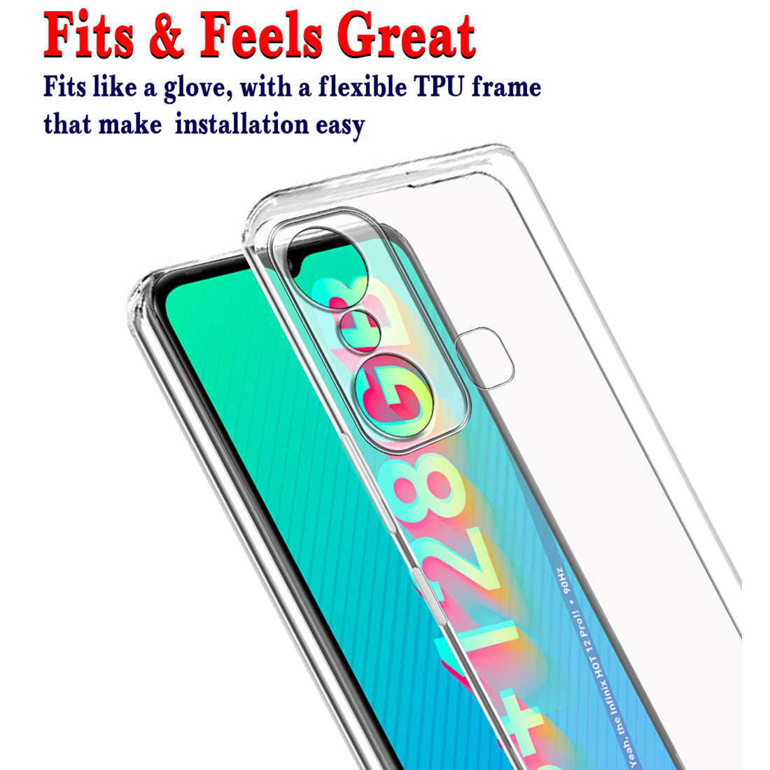 Clear Case for Infinix Hot 12 Pro 4G