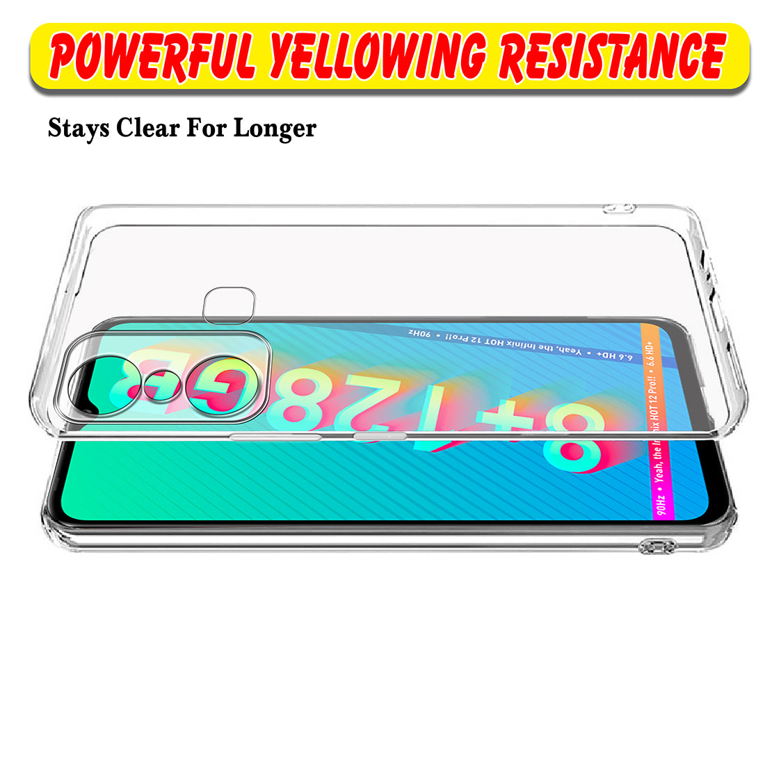 Clear Case for Infinix Hot 12 Pro 4G
