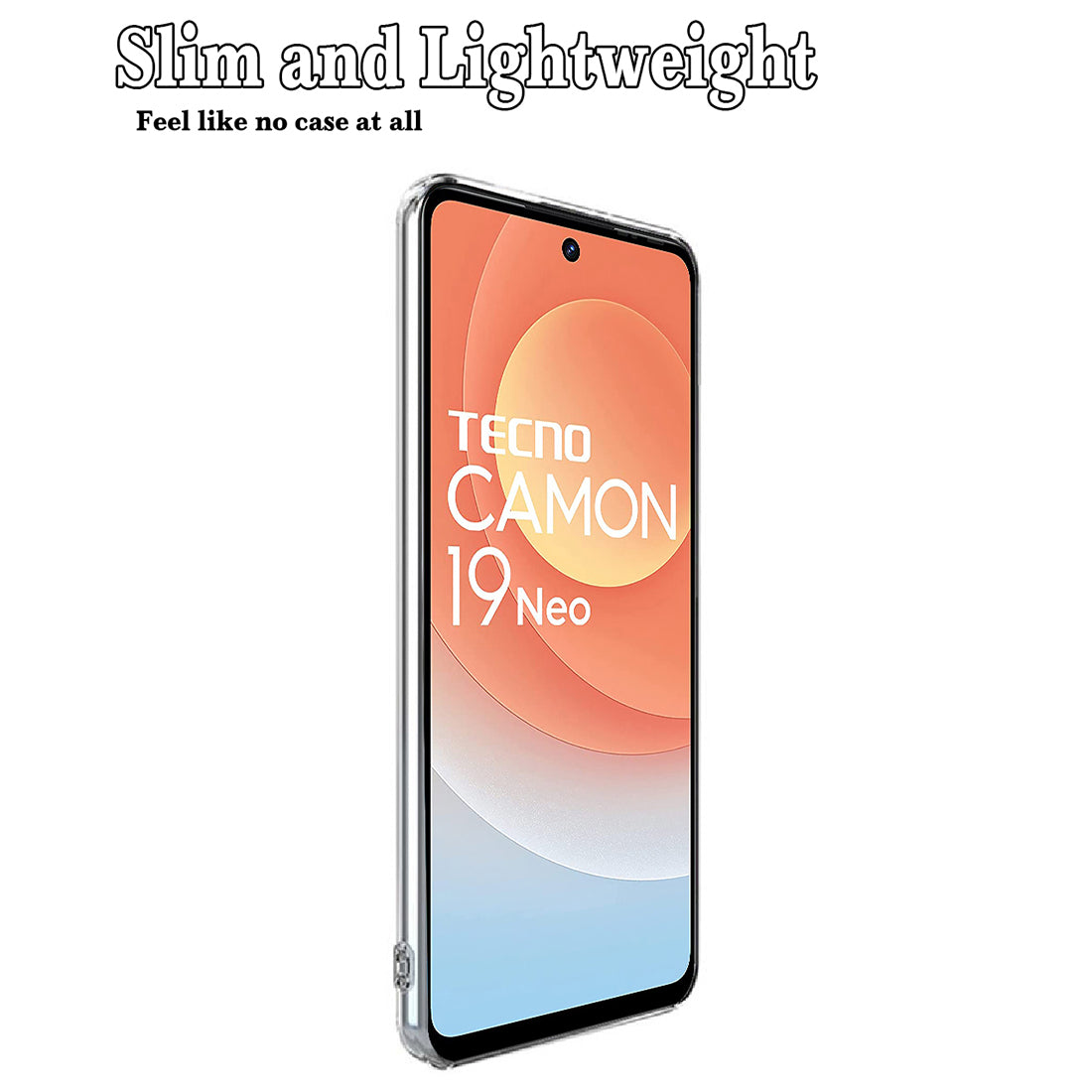 Clear Case for Tecno Camon 19 Neo 4G