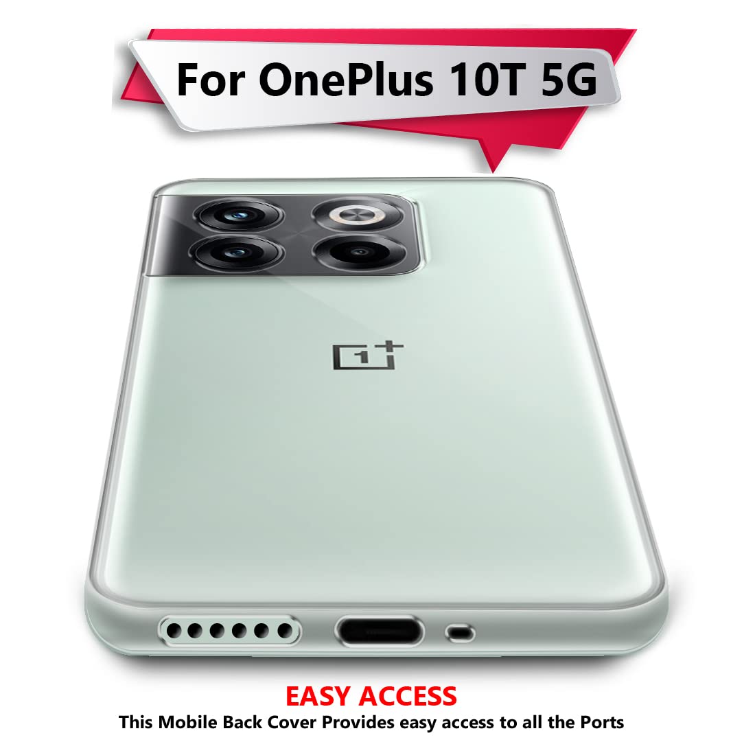 Clear Case for OnePlus 10T 5G