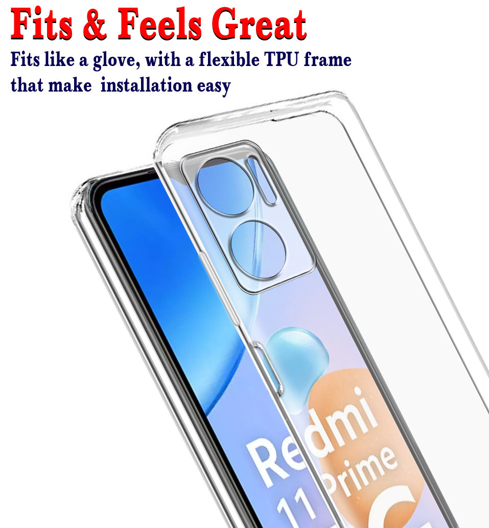 Clear Case for Mi Redmi 11 Prime 5G