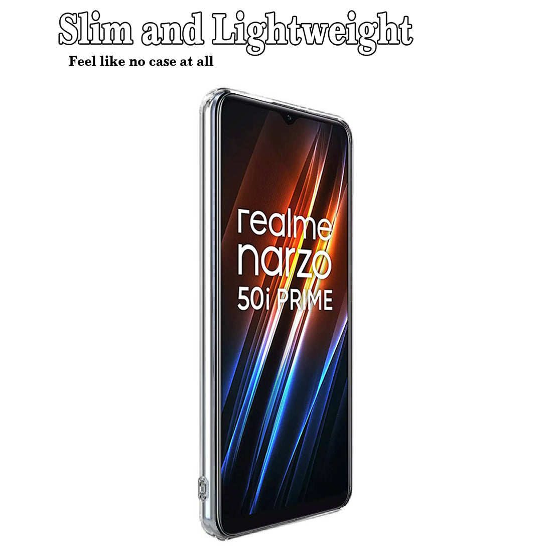 Clear Case for Realme Narzo 50i Prime 4G