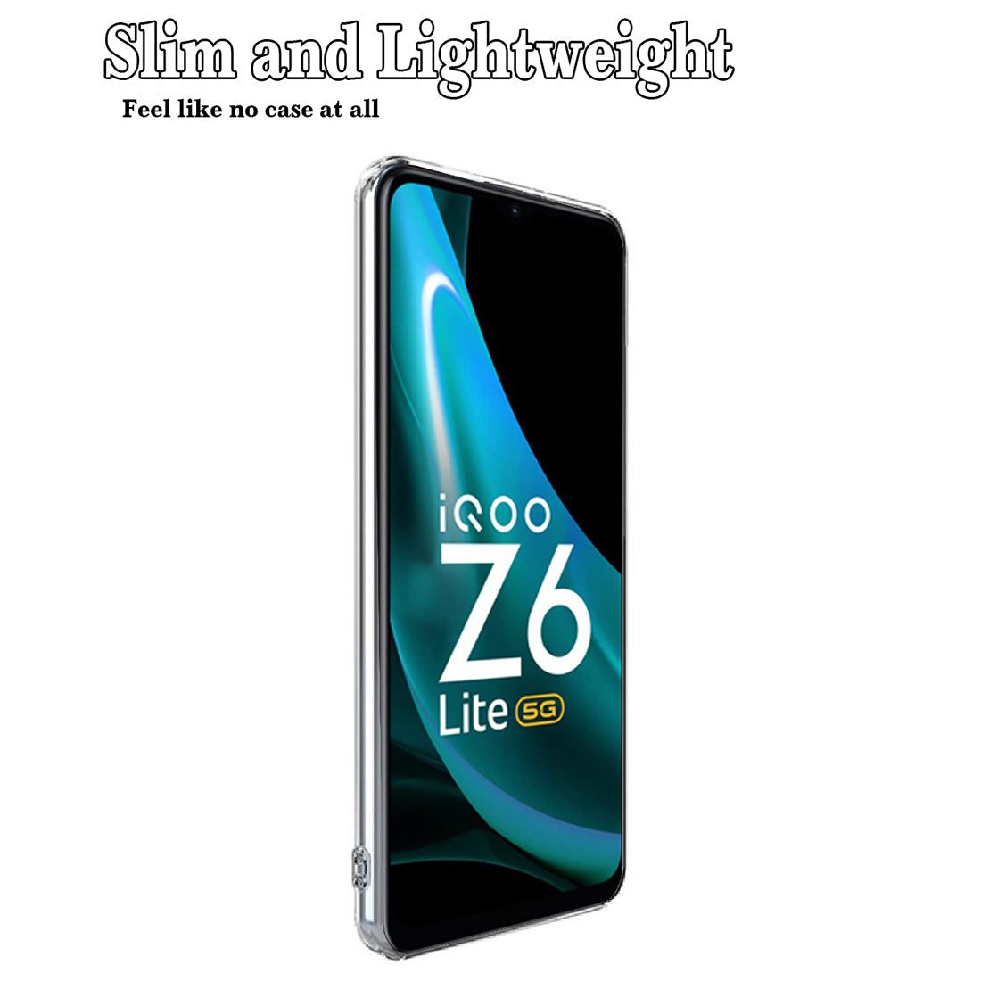 Clear Case for iQOO Z6 Lite 5G