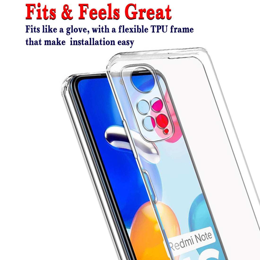 Clear Case for Mi Redmi Note 11SE 5G