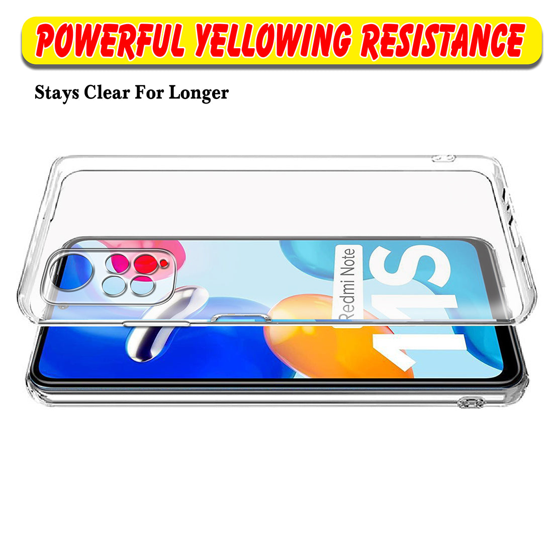 Clear Case for Mi Redmi Note 11SE 5G