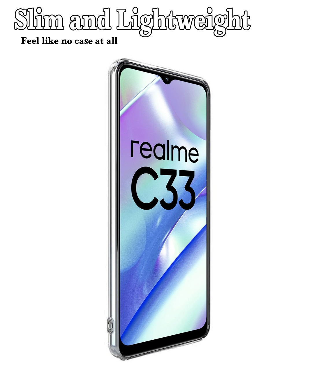Clear Case for Realme C33 4G