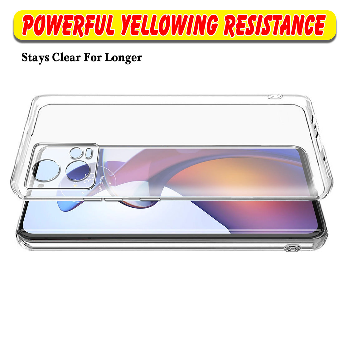 Clear Case for Motorola edge 30 Fusion 5G