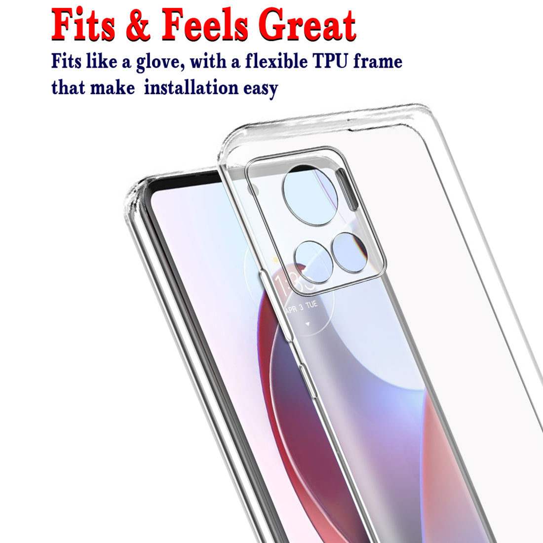 Clear Case for Motorola edge 30 Ultra 5G