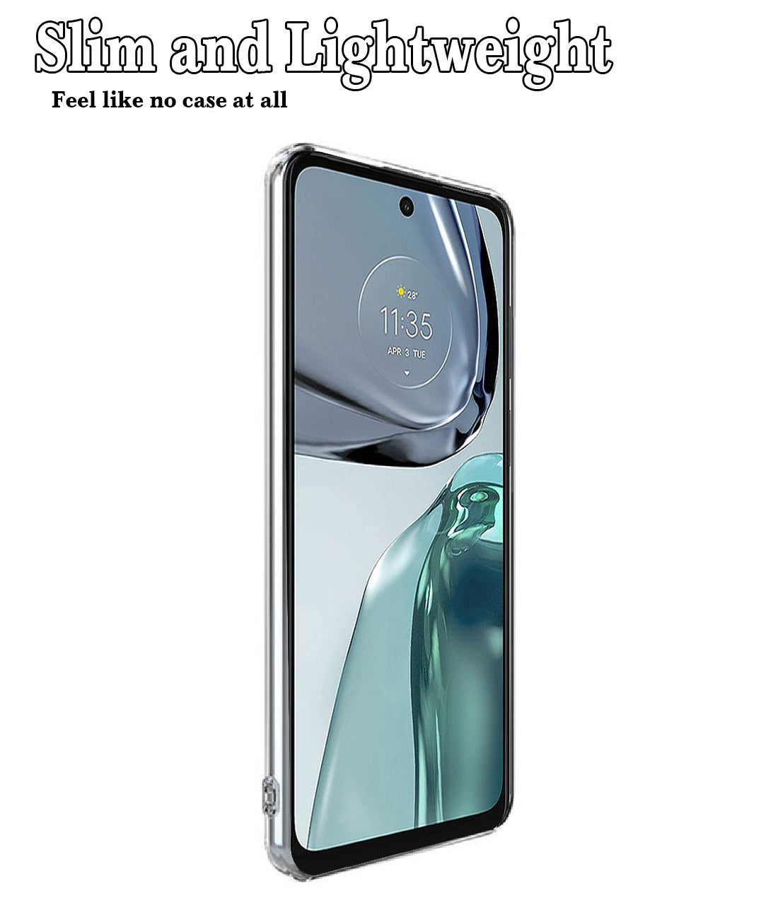 Clear Case for Motorola Moto G62 5G