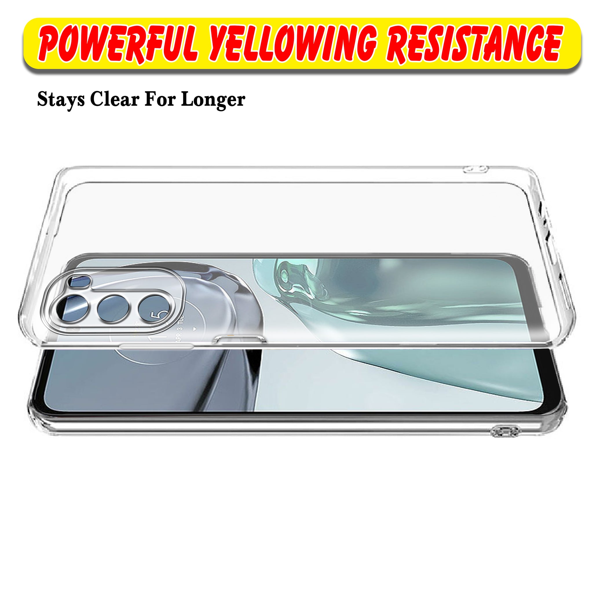 Clear Case for Motorola Moto G62 5G
