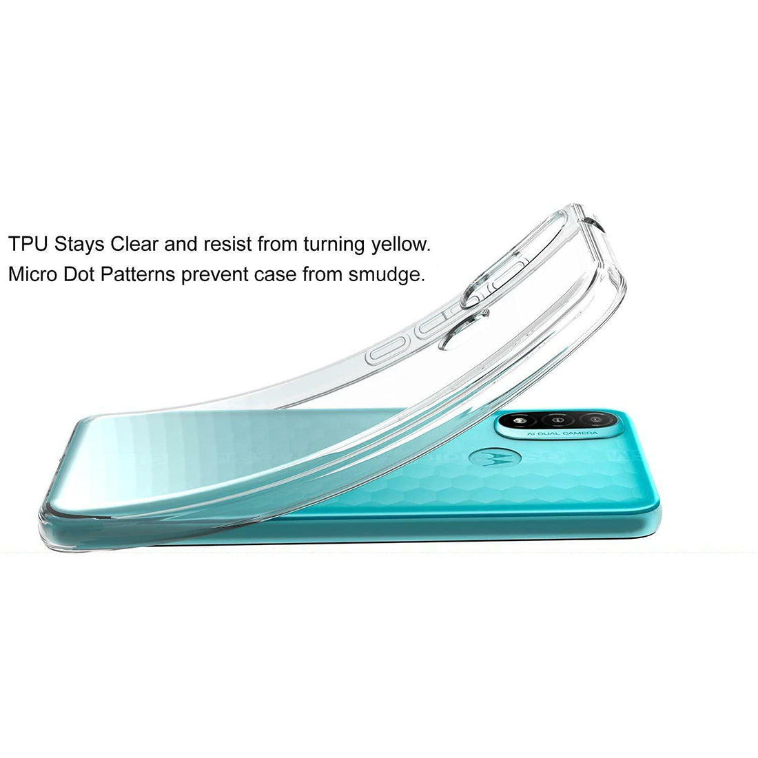 Clear Case for Motorola Moto E40 4G