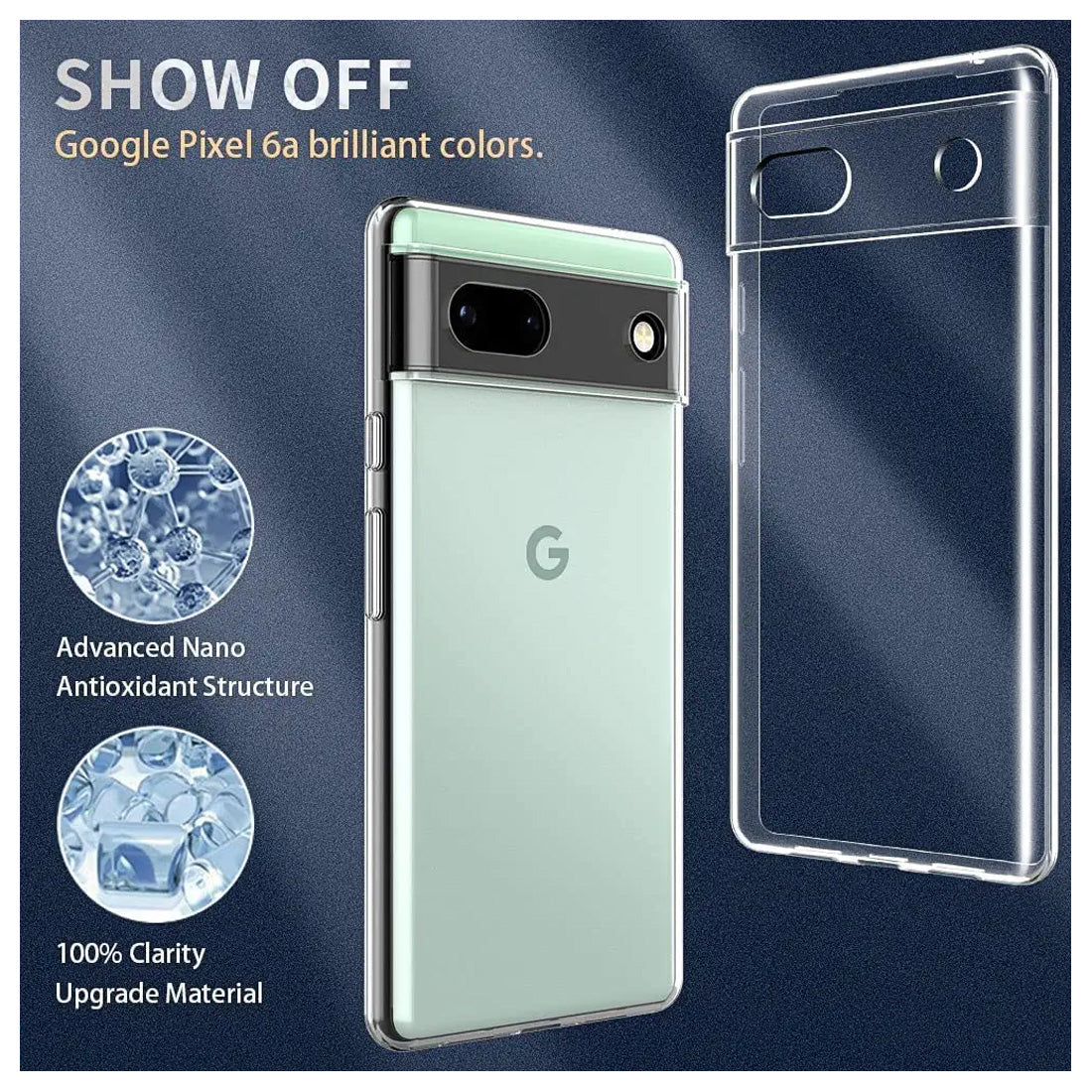 Clear Case for Google Pixel 6a 5G