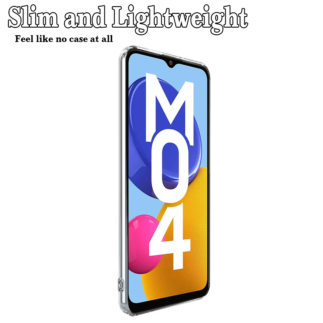 Clear Case for Samsung Galaxy M04 4G