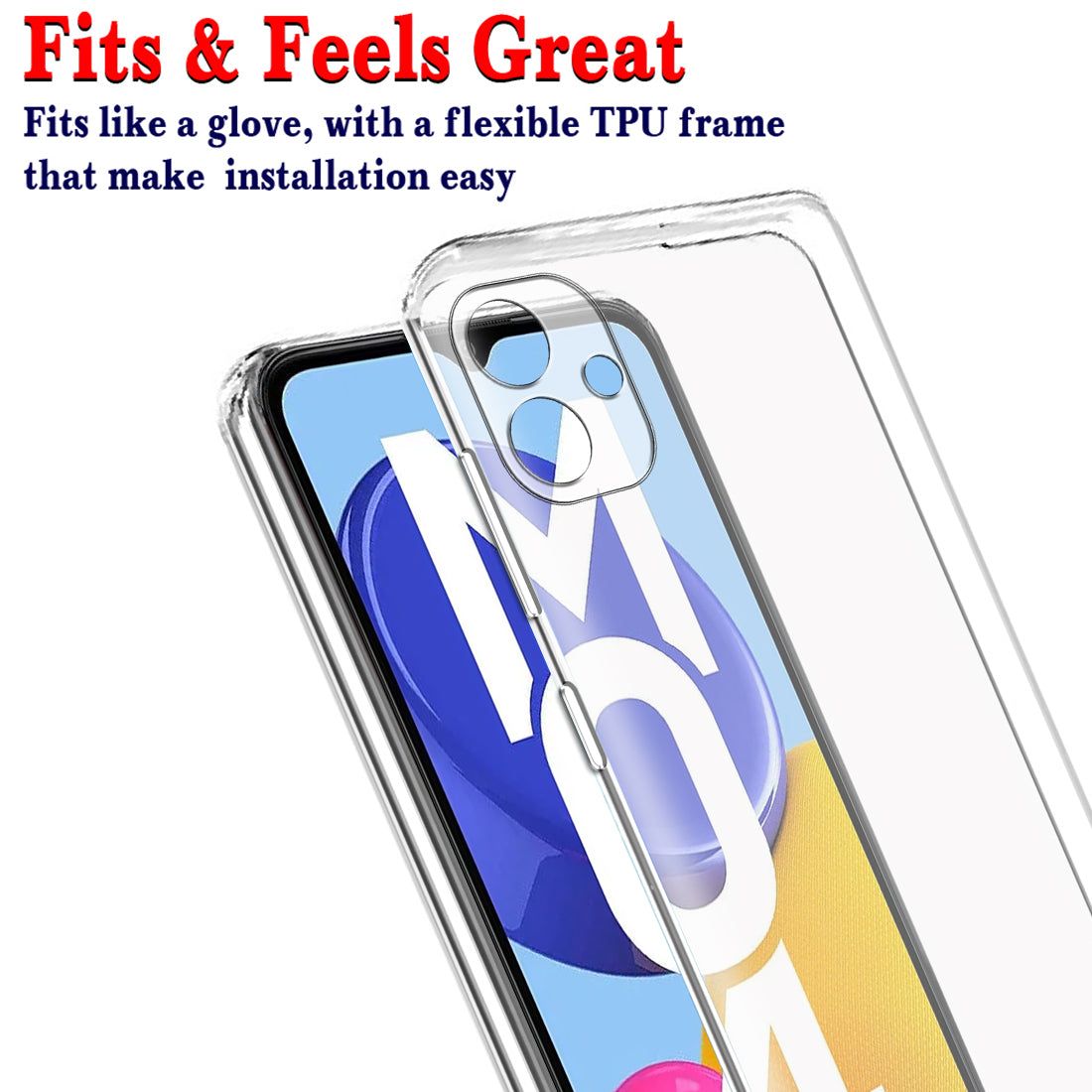 Clear Case for Samsung Galaxy M04 4G