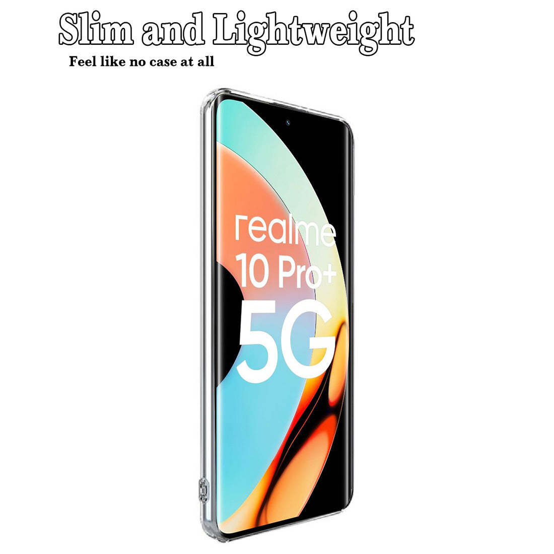 Clear Case for Realme 10 Pro Plus 5G