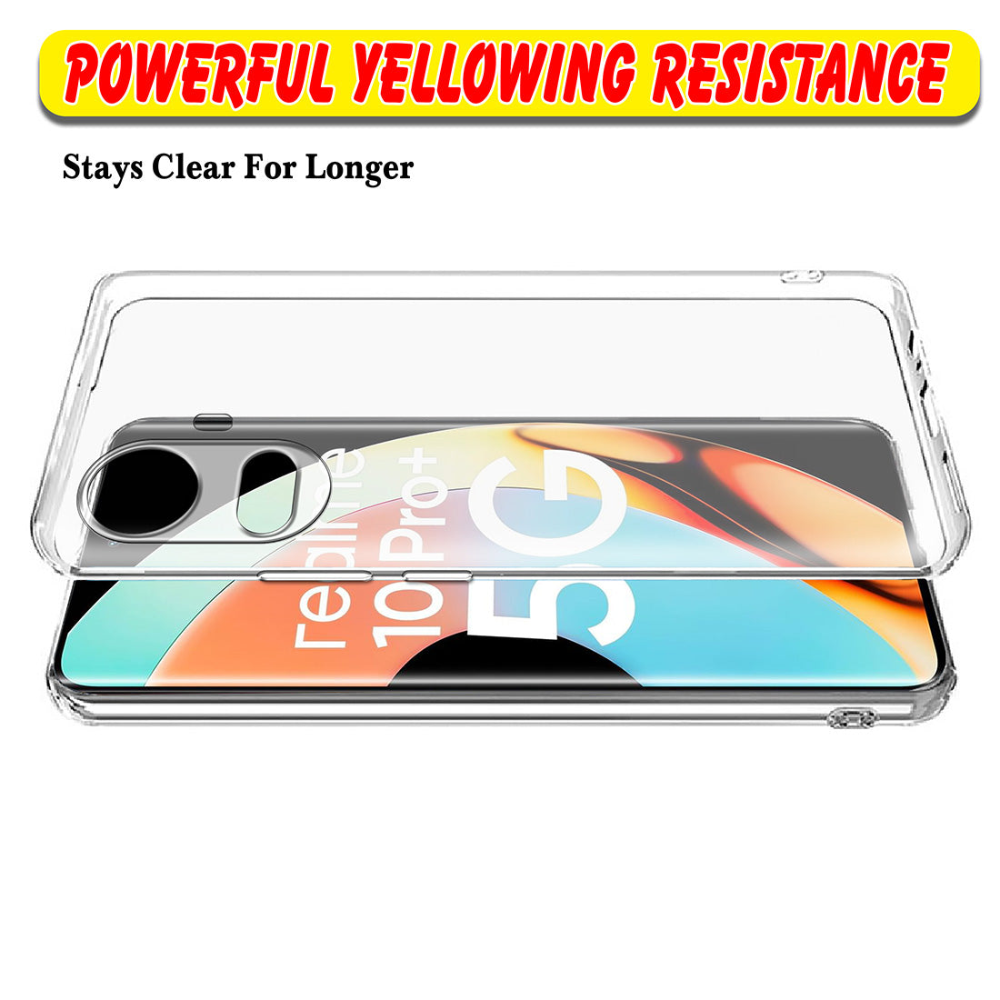 Clear Case for Realme 10 Pro Plus 5G