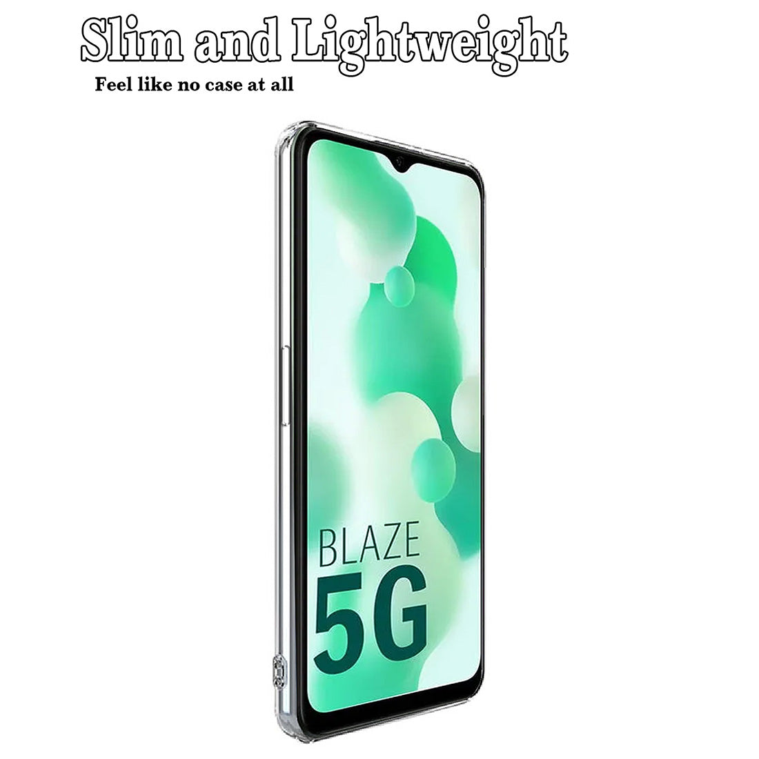 Clear Case for Lava Blaze 5G