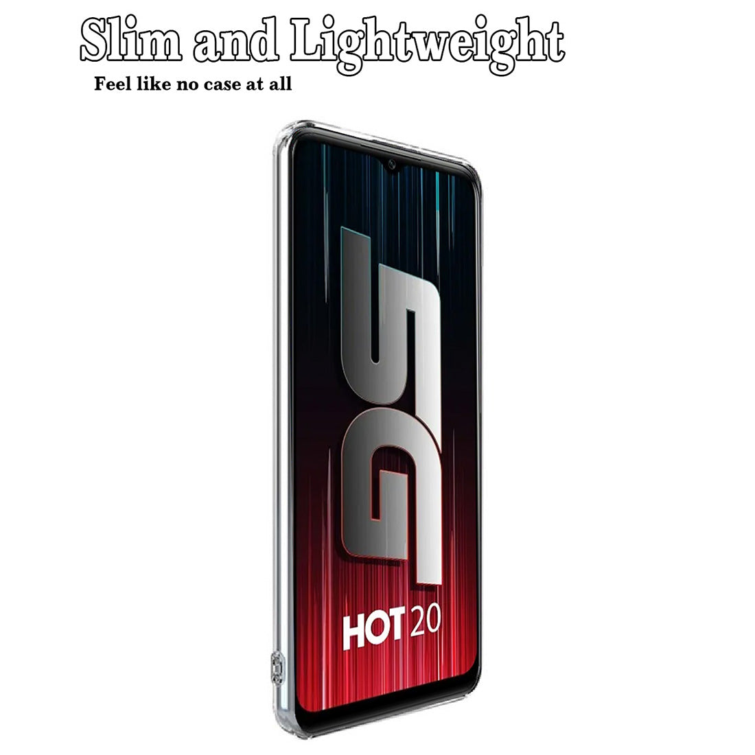 Clear Case for Infinix Hot 20 5G