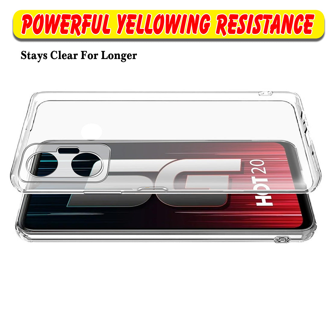Clear Case for Infinix Hot 20 5G