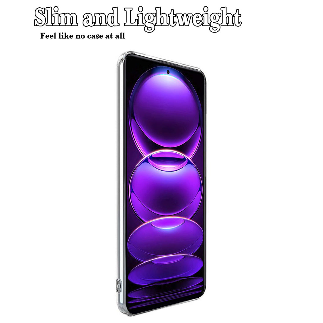Clear Case for Redmi Note 12 Pro 5G