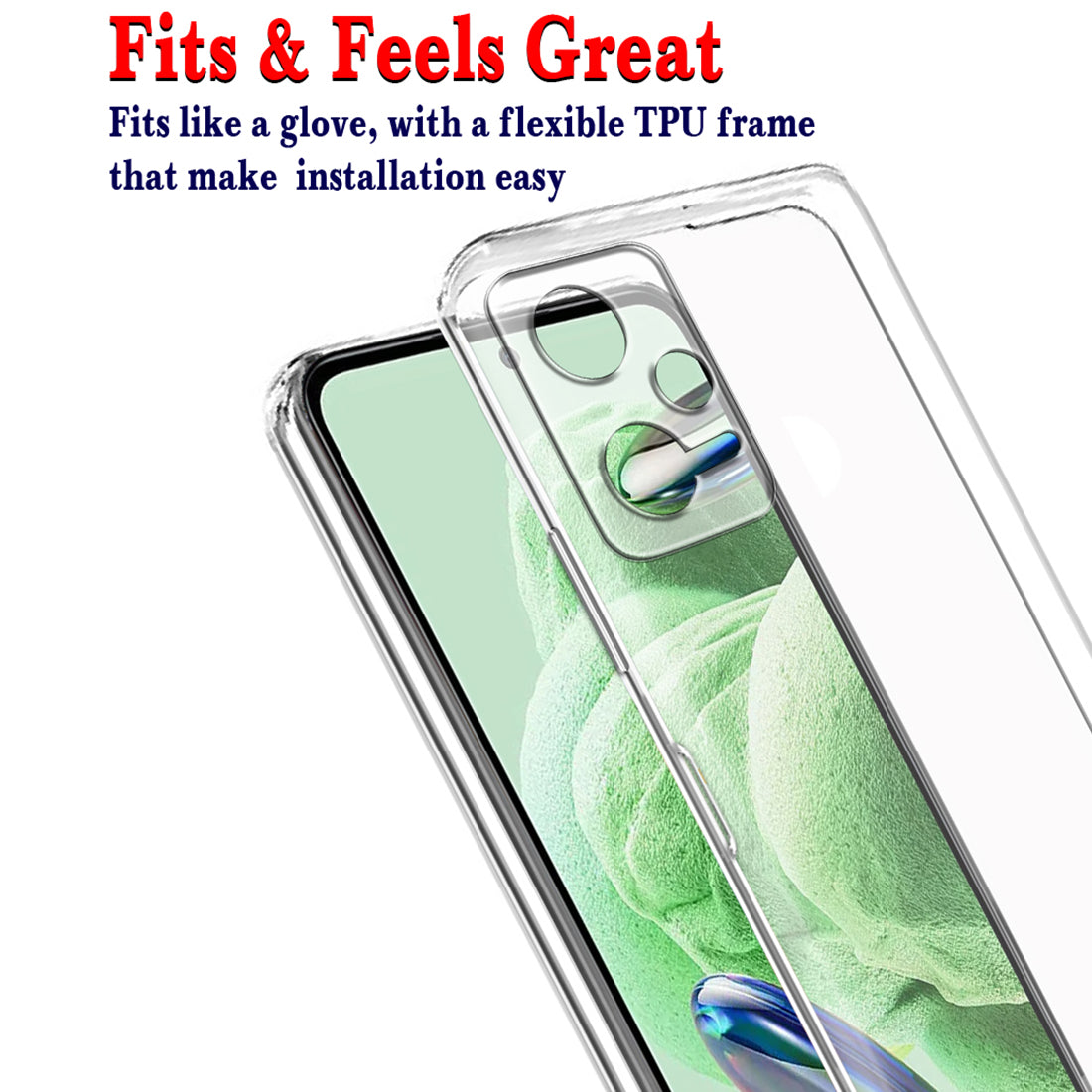 Clear Case for Redmi Note 12 5G