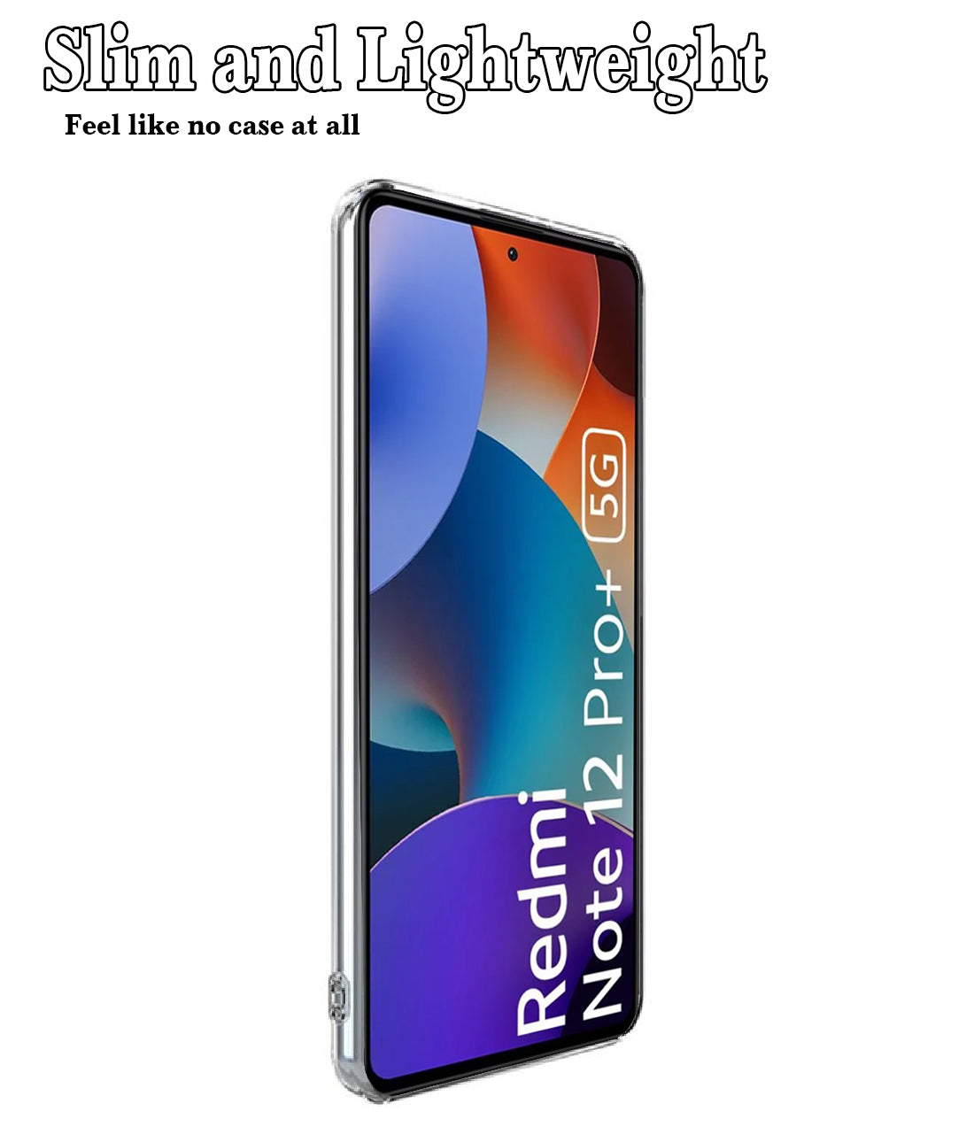 Clear Case for Redmi Note 12 Pro Plus 5G