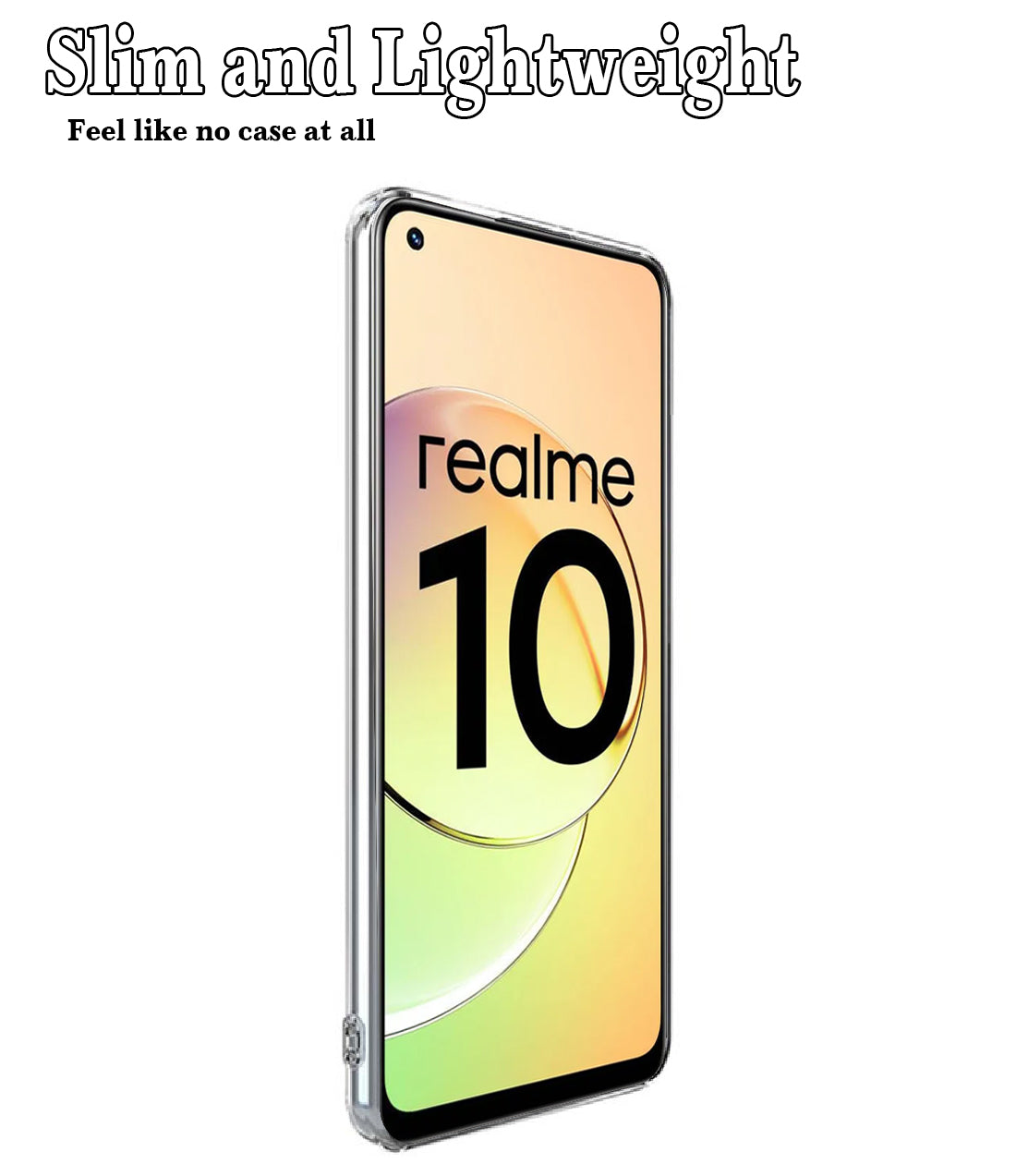 Clear Case for Realme 10 4G