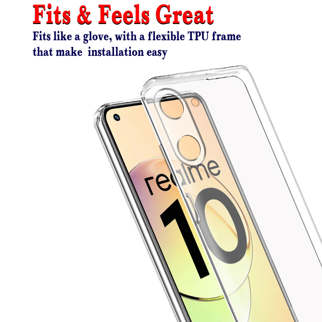 Clear Case for Realme 10 4G