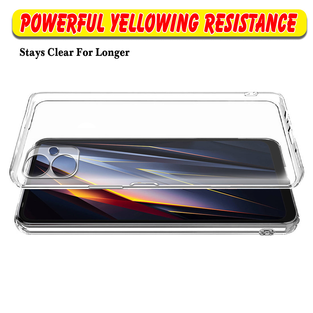 Clear Case for Tecno Pova 4 4G