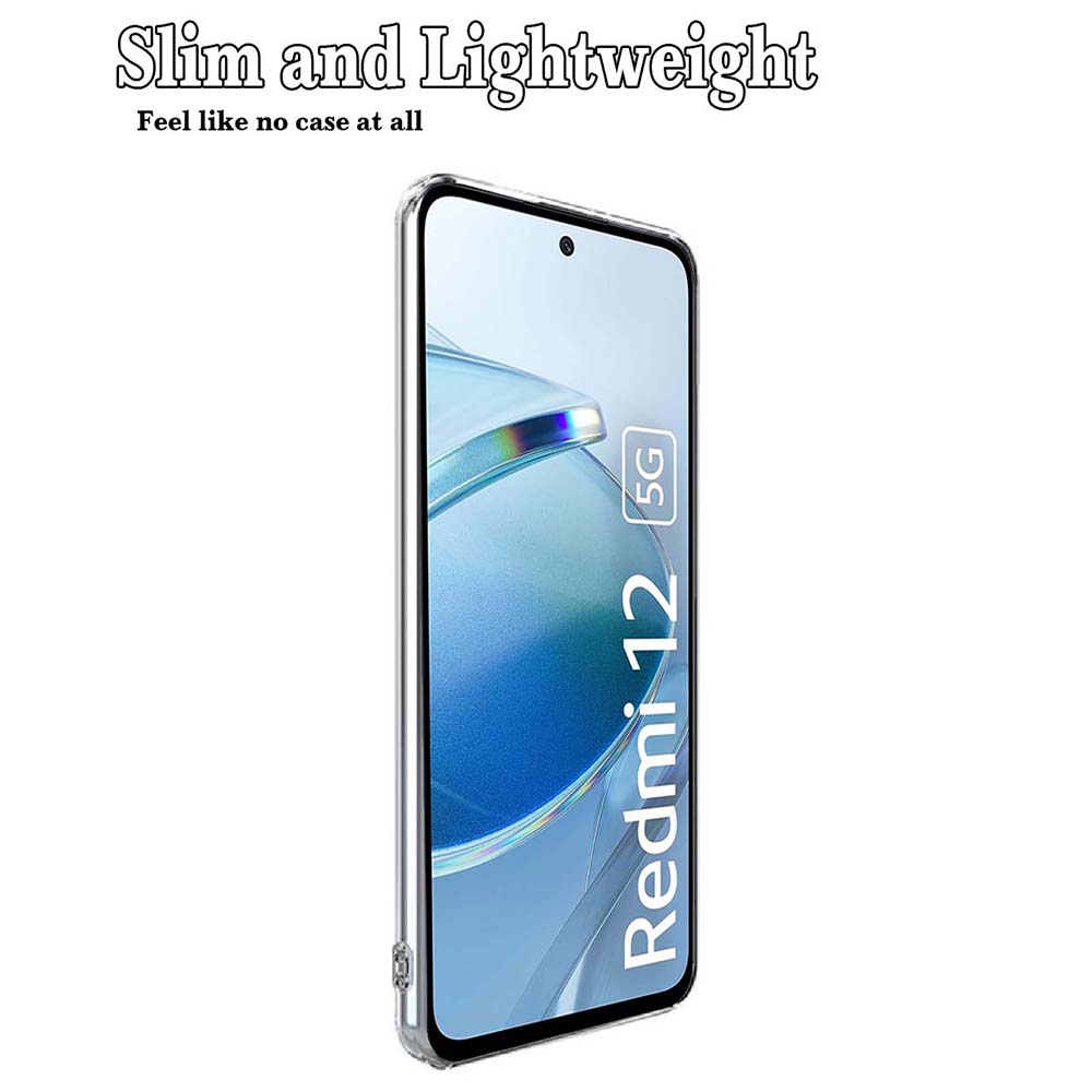 Super Clear Back Case Cover for Mi Redmi 12 5G