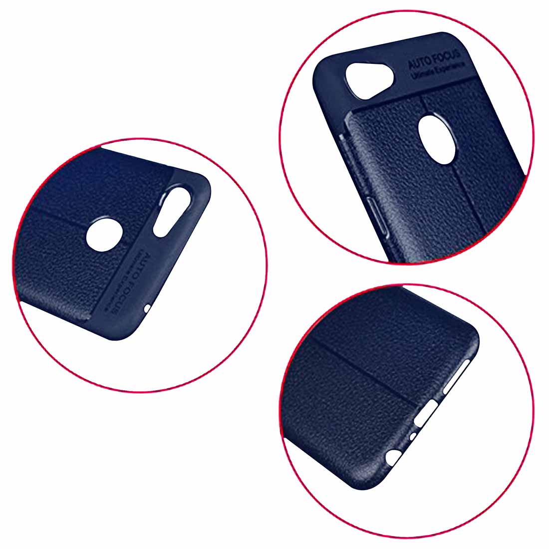 Comfort Grip Back Case Cover for Oppo A5