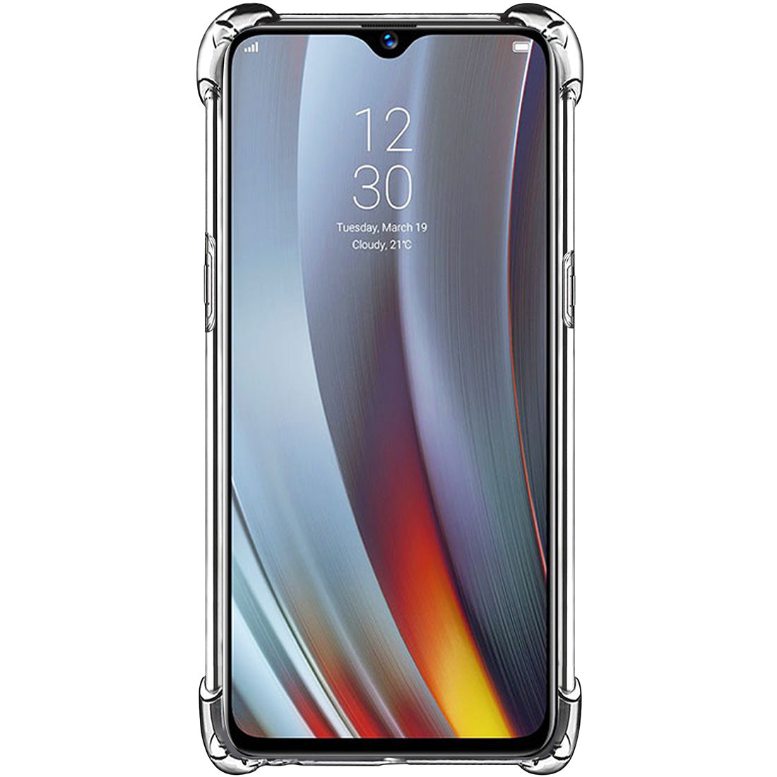 Hybrid Clear Case for Realme 3 Pro