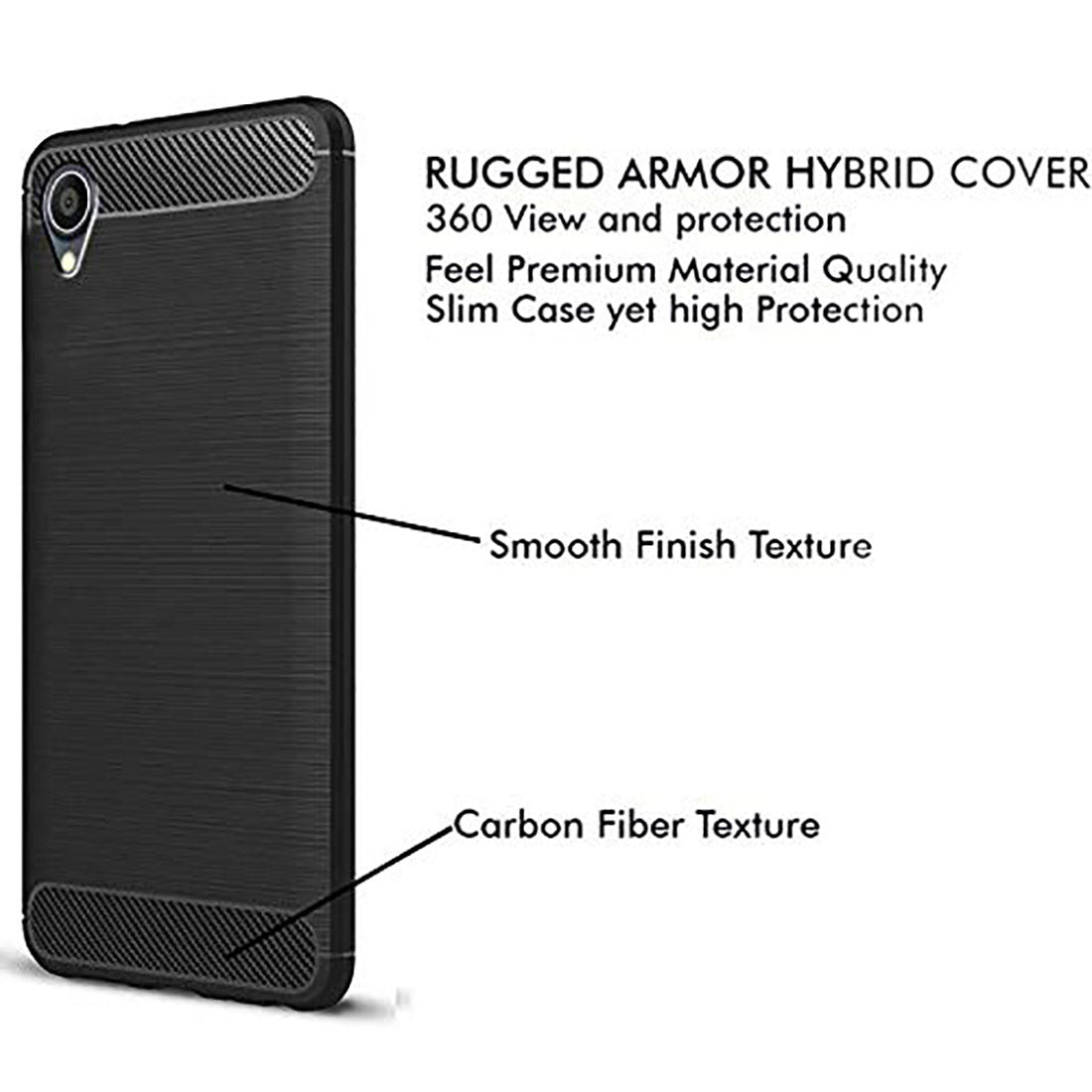 Carbon Fiber Case for Asus ZenFone Lite L1