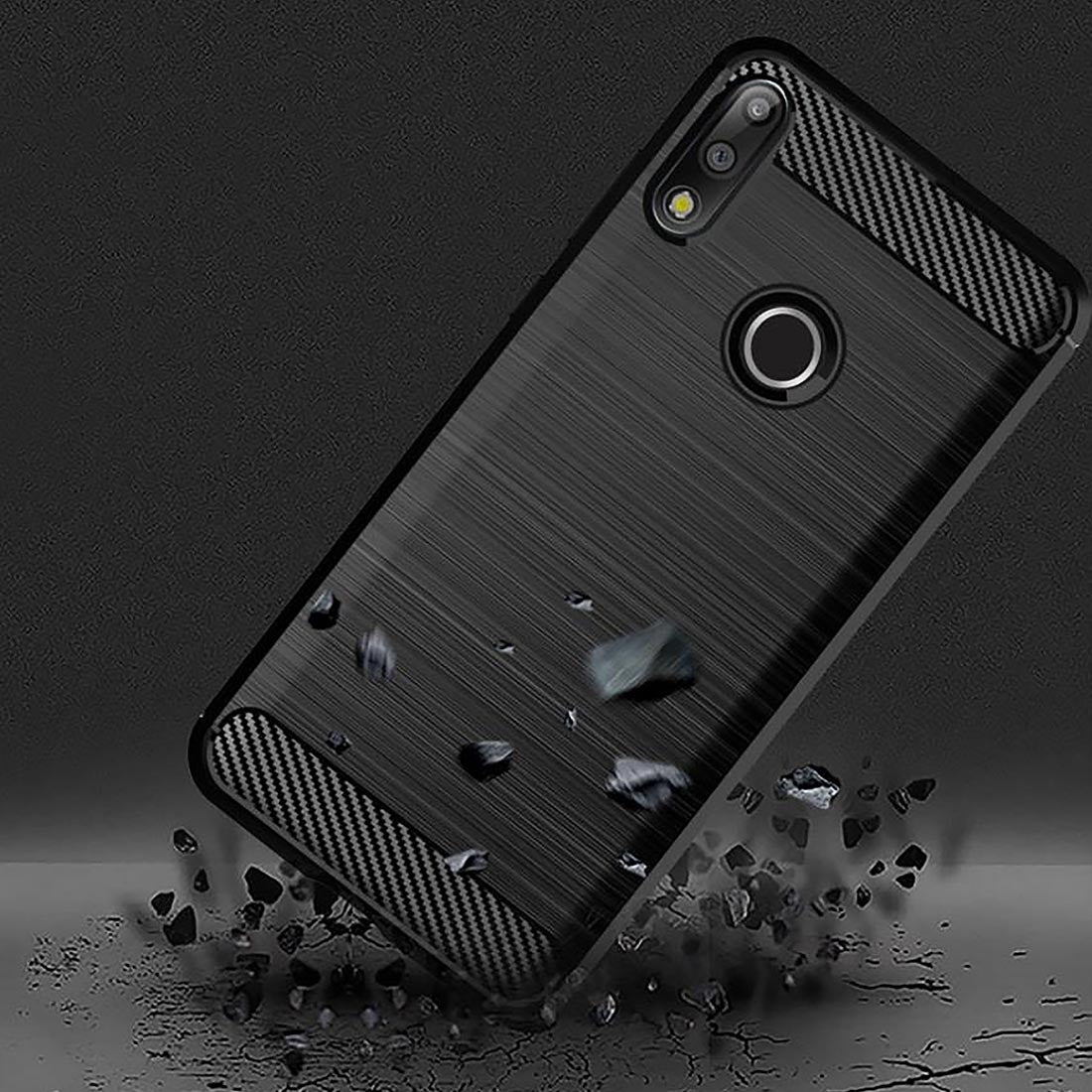 Carbon Fiber Case for Asus Zenfone Max Pro (M2) ZB631KL