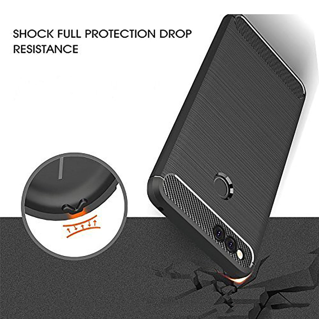 Carbon Fiber Case for Huawei Honor 7X
