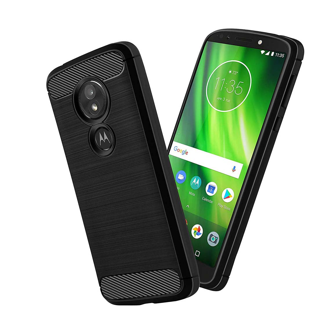Carbon Fiber Case for Motorola Moto G6 Play