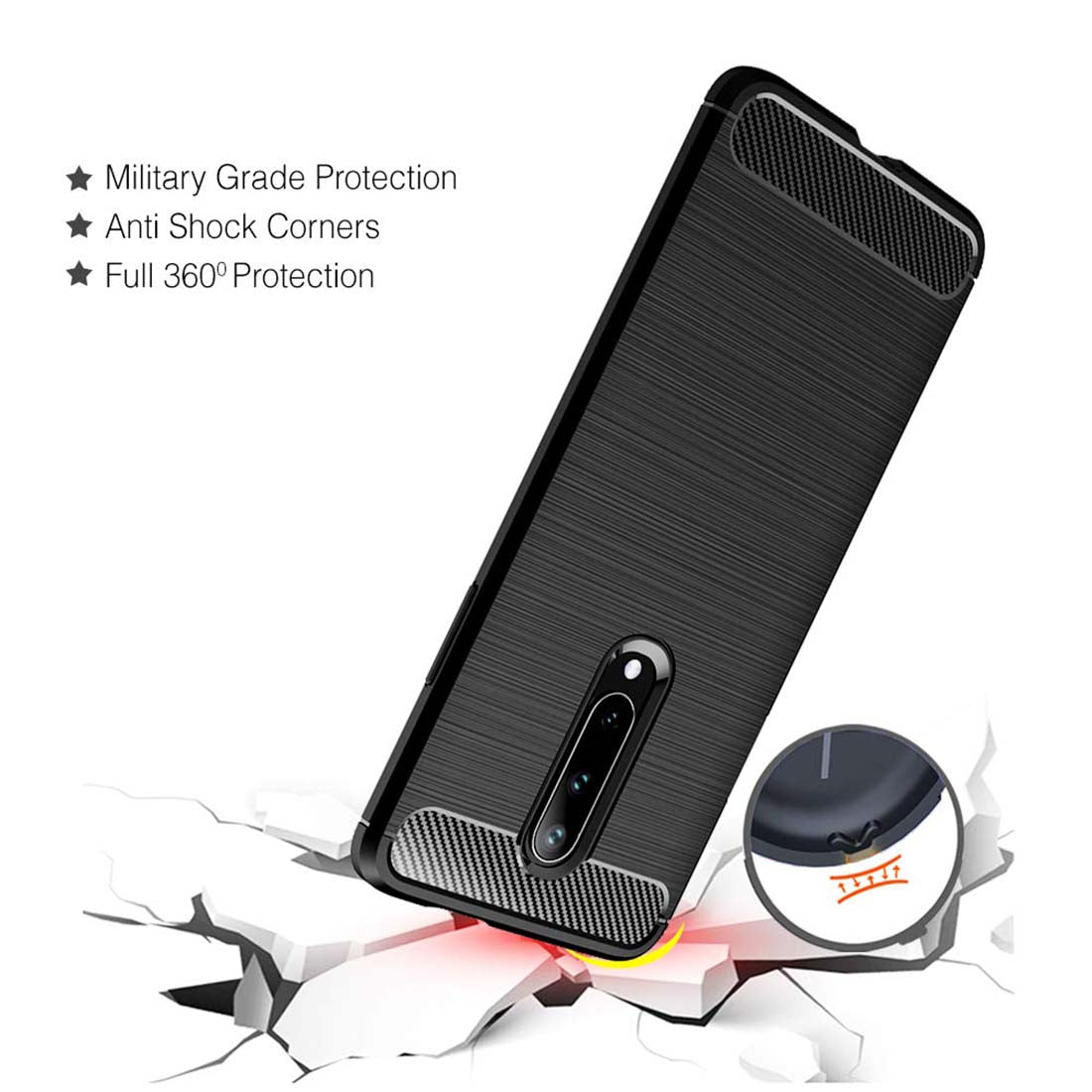 Carbon Fiber Case for OnePlus 7 Pro