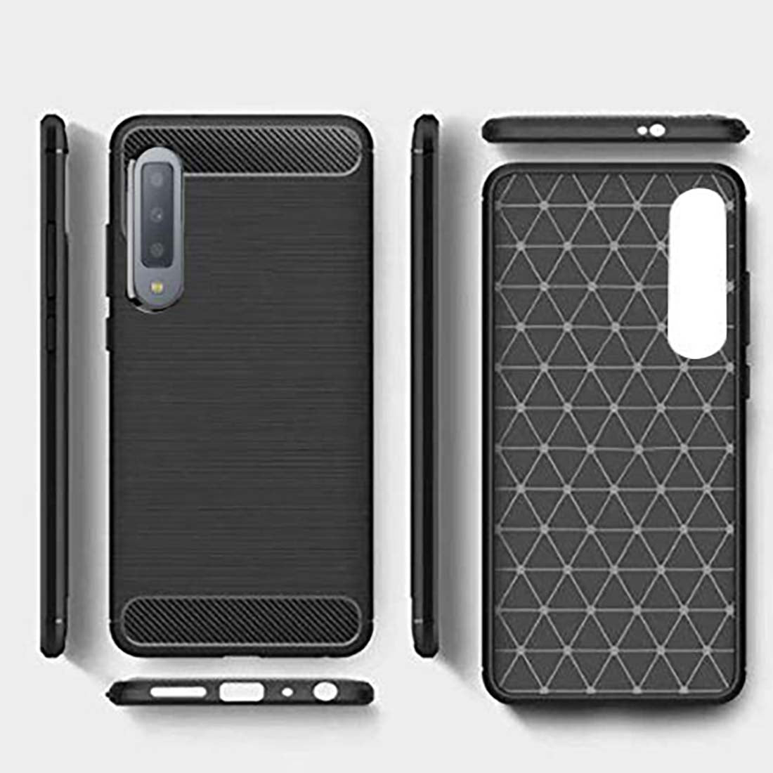 Carbon Fiber Case for Samsung Galaxy A7 (2018)
