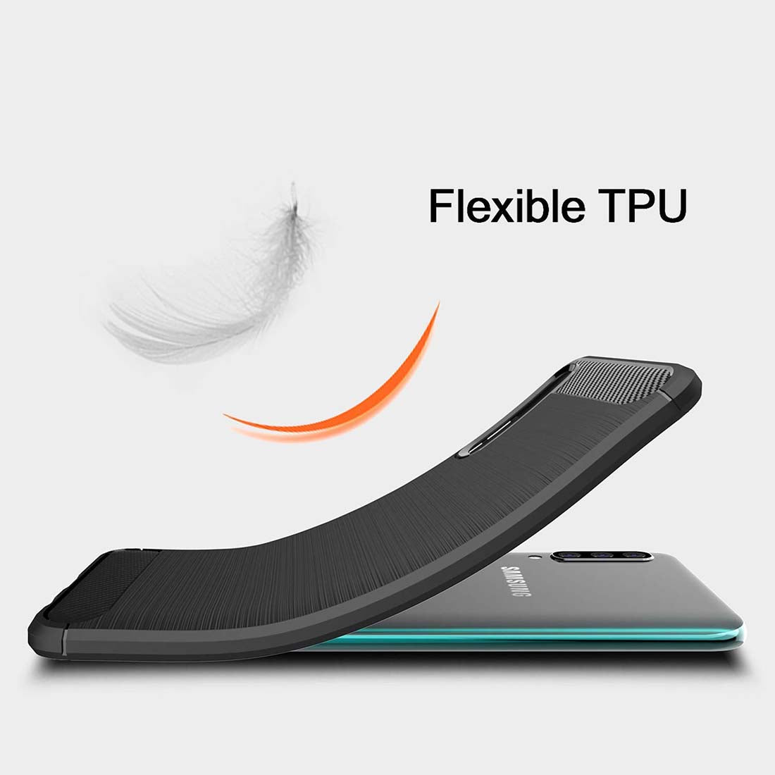 Carbon Fiber Case for Samsung Galaxy A70