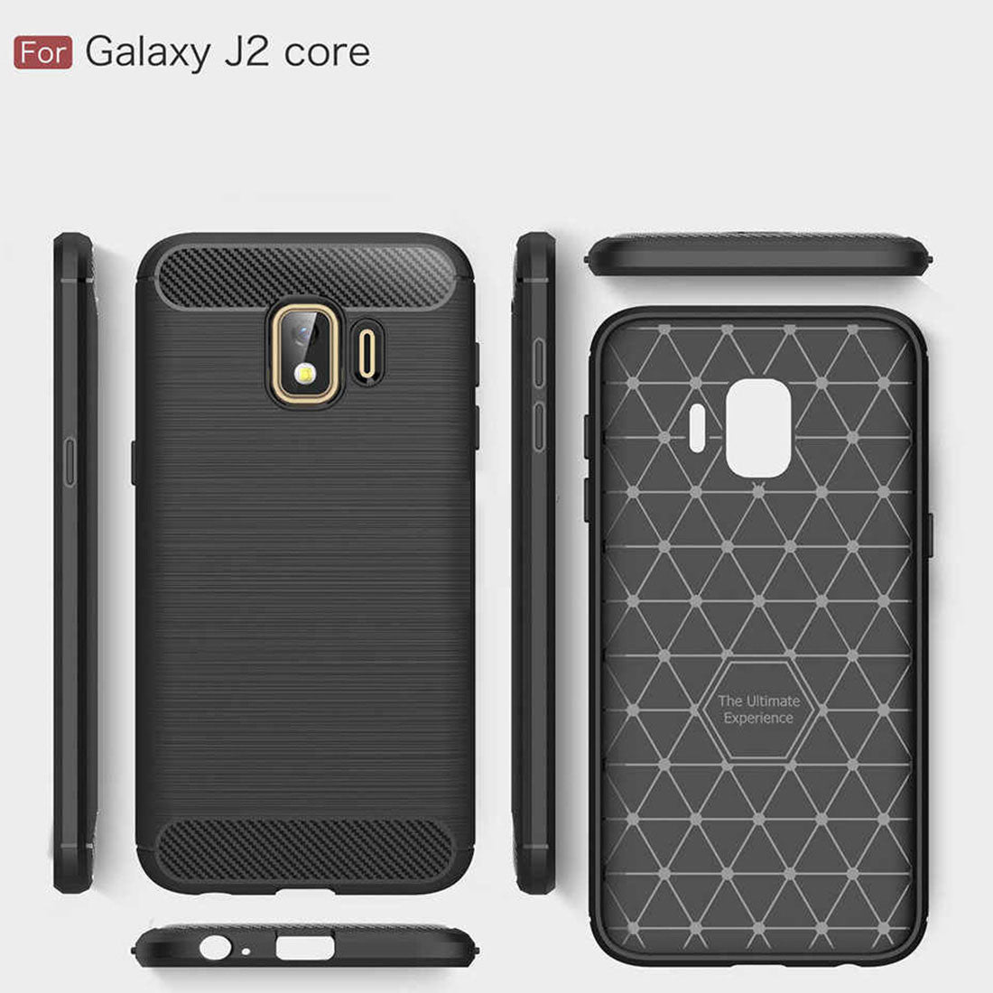 Carbon Fiber Case for Samsung Galaxy J2 Core