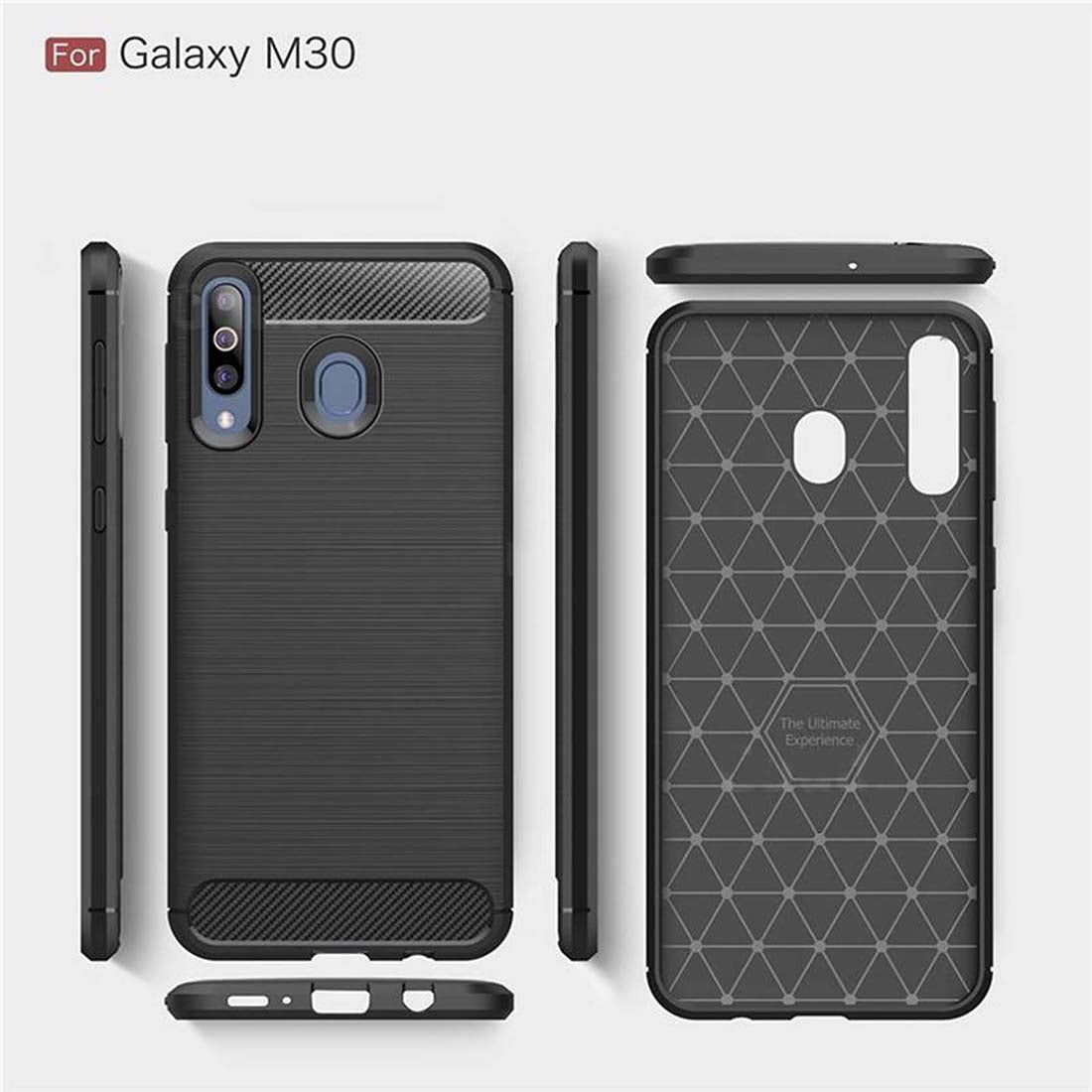 Carbon Fiber Case for Samsung Galaxy M30