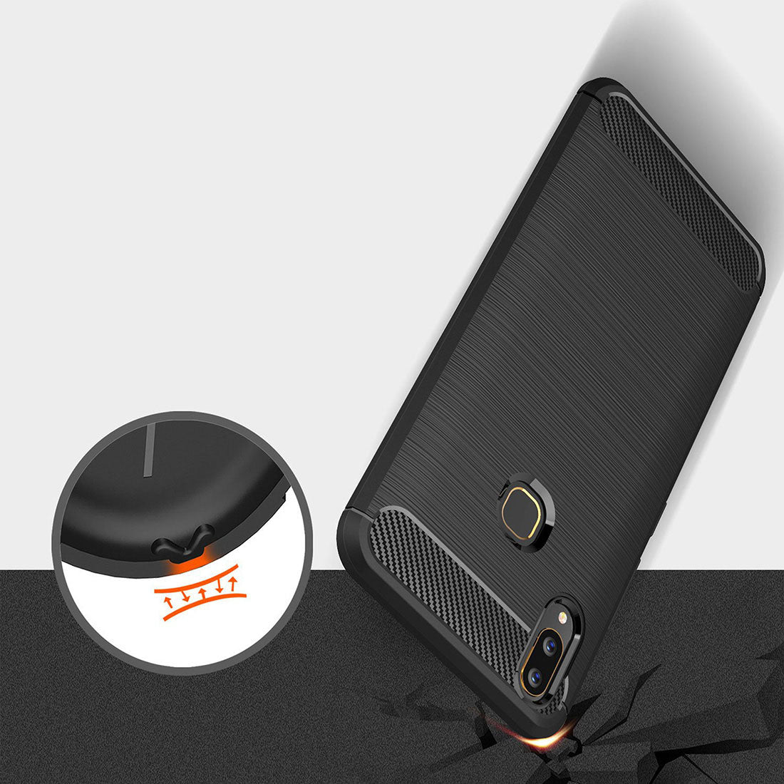 Carbon Fiber Case for Vivo V9
