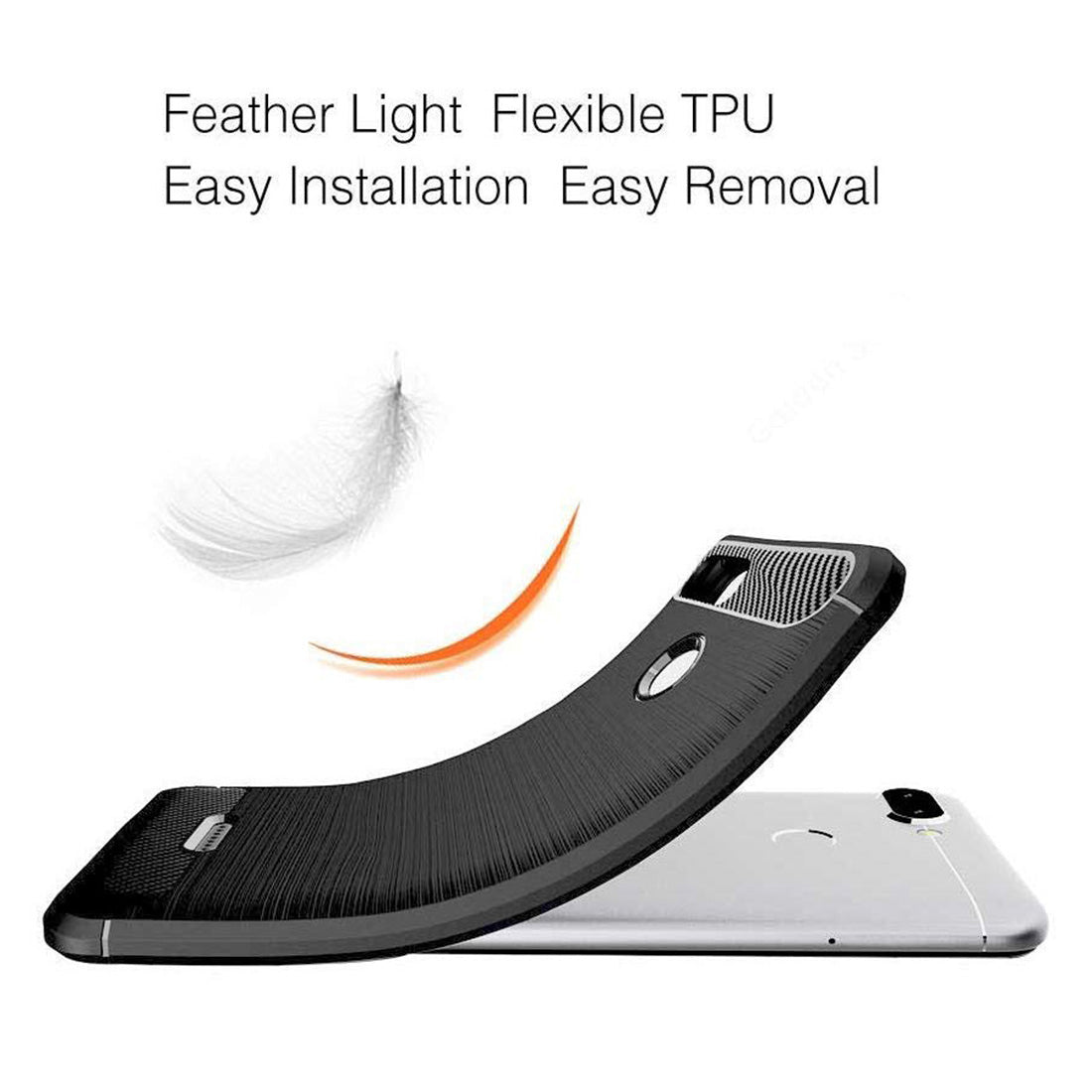 Carbon Fiber Case for Mi Redmi 6