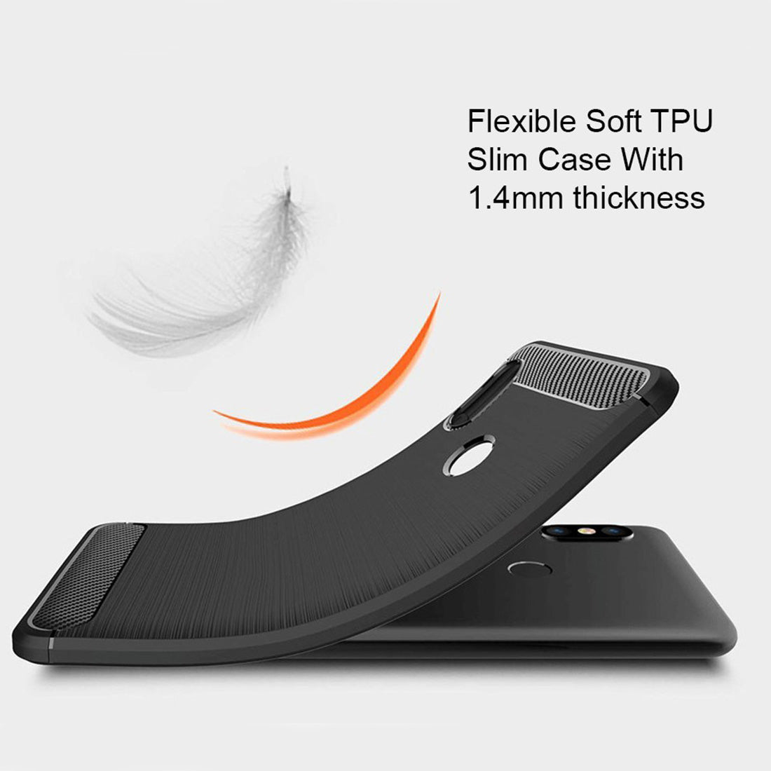 Carbon Fiber Case for Mi Redmi Note 5 Pro