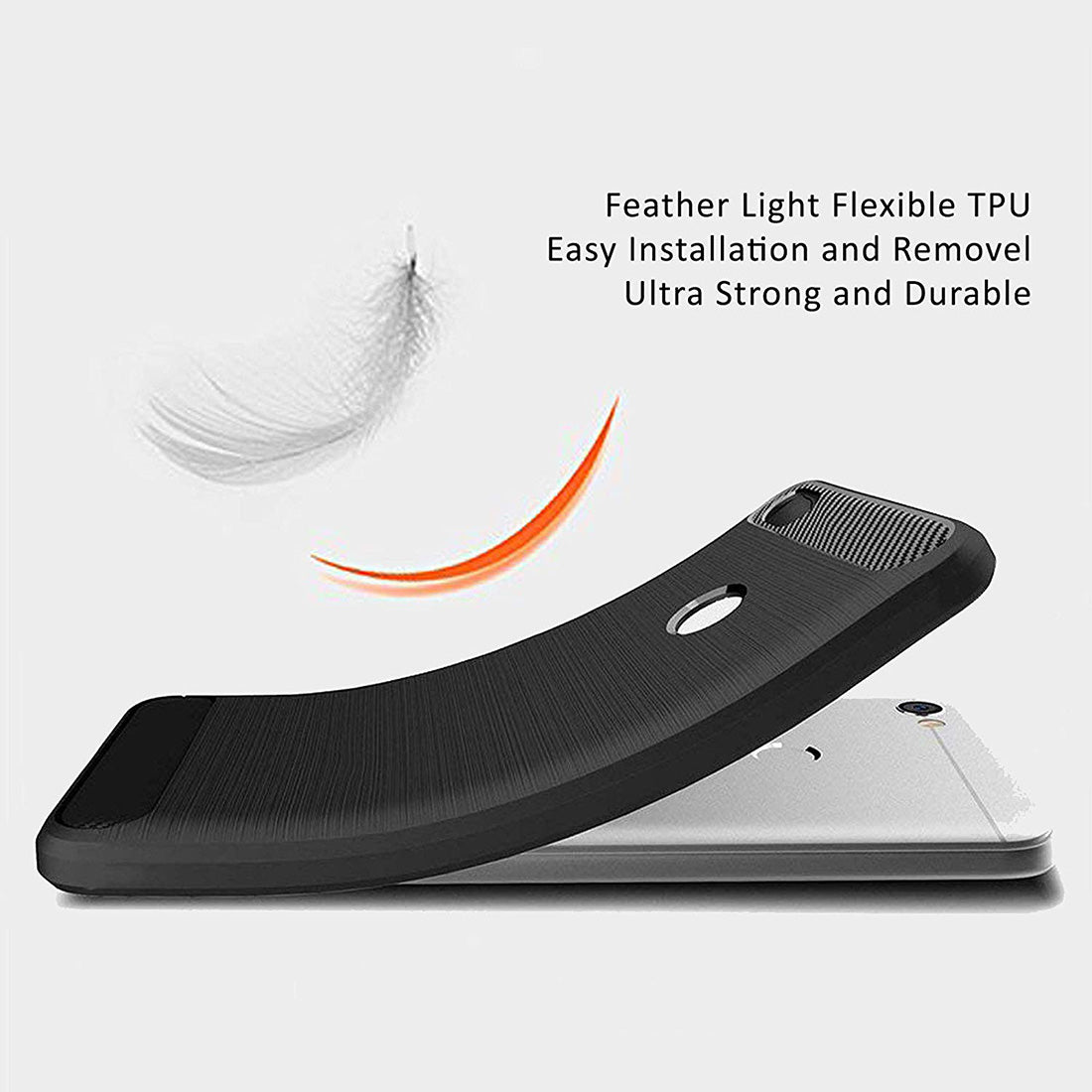 Carbon Fiber Case for Mi Redmi Y1