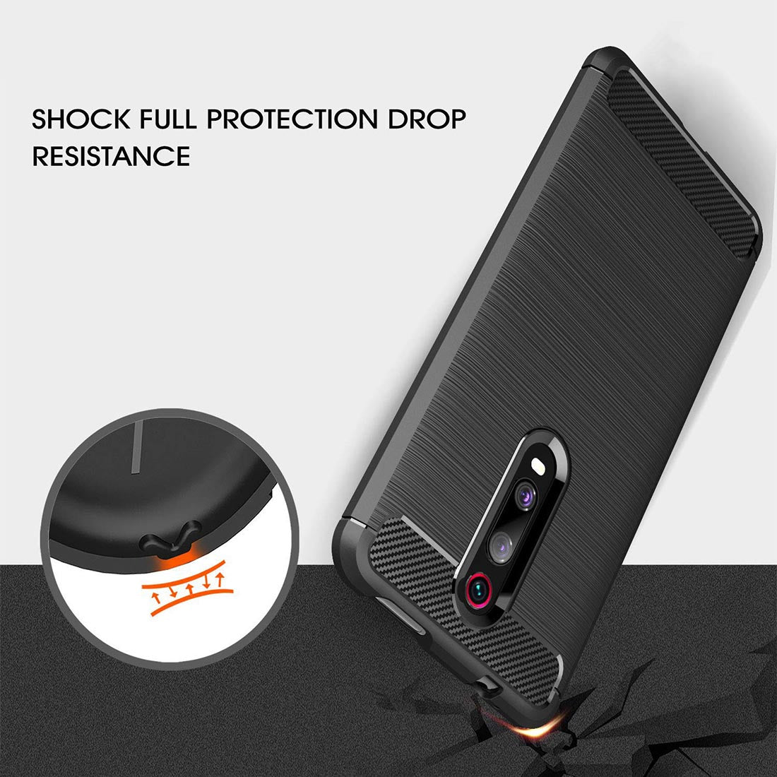 Carbon Fiber Case for Mi Redmi K20